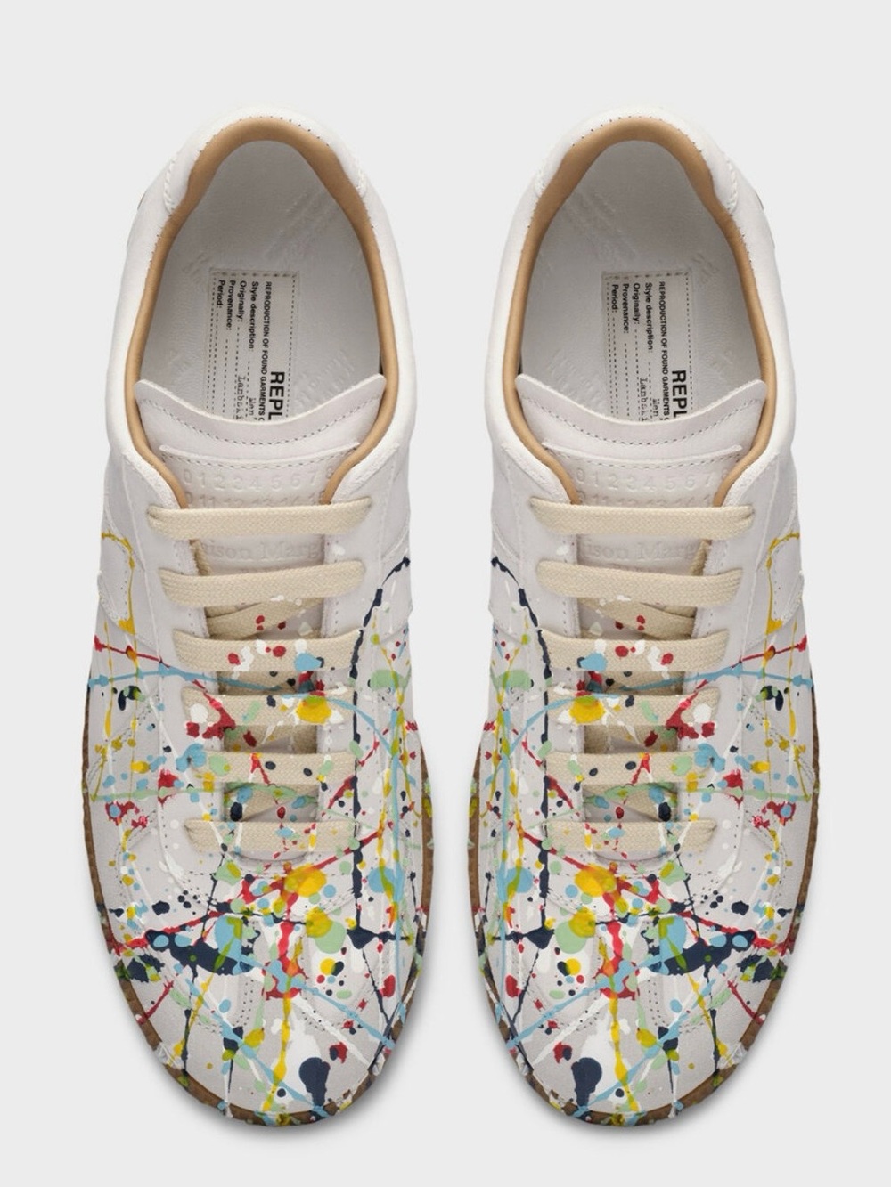 Maison Margiela Paint replica sneakers